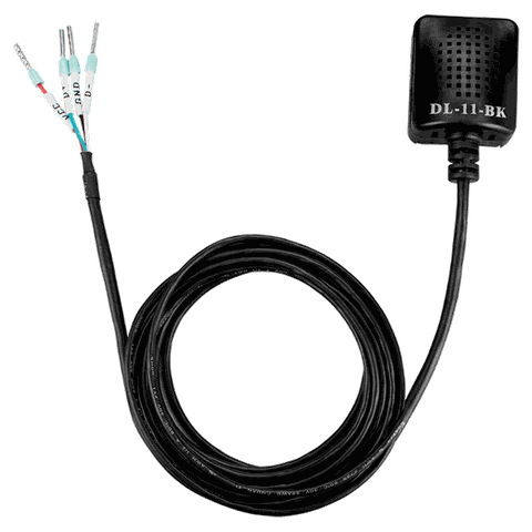 Cảm biến đo nhiệt độ + độ ẩm + áp suất khí quyển RS-485 Modbus RTU ICP DAS DL-11-BK CR