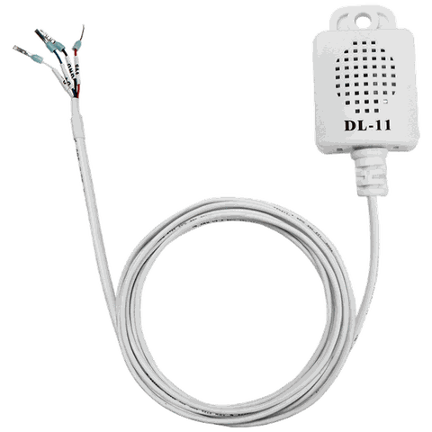 Cảm biến đo nhiệt độ + độ ẩm + áp suất khí quyển RS-485 Modbus RTU ICP DAS DL-11 CR