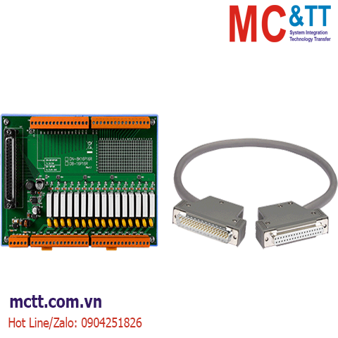 Bo mạch kết nối 16 kênh DI + 16 kênh đầu ra Relay ICP DAS DN-8K16P16R CR
