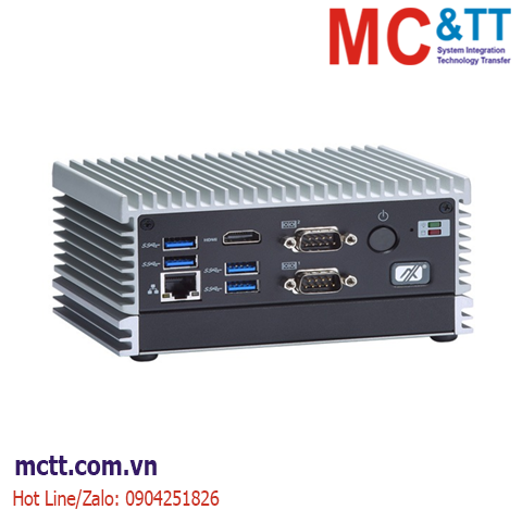Máy tính công nghiệp không quạt Axiomtek eBOX565-500-FL-DC-6100U