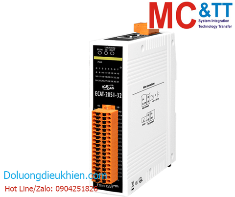 Module EtherCAT Slave 32 kênh đầu vào số DI ICP DAS ECAT-2051-32 CR