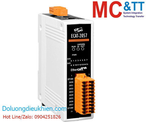 Module EtherCAT Slave 16 kênh đầu ra số DO ICP DAS ECAT-2057 CR