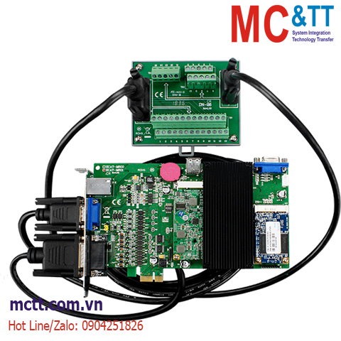 Card PCI Express EtherCAT Master 64-axis ICP DAS ECAT-M801-64AX/S CR