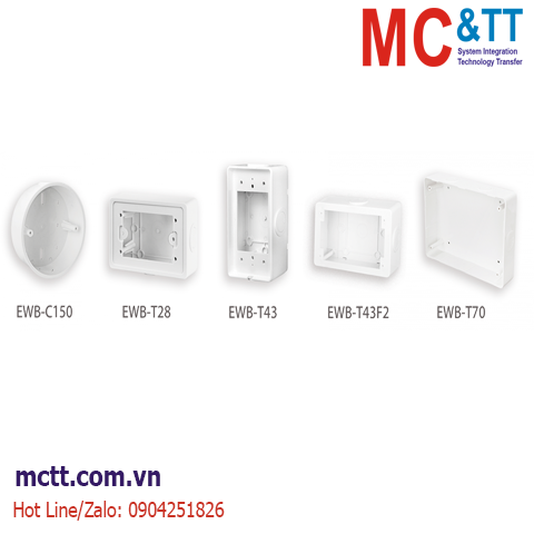 Hộp gắn thiết bị lên tường (External Wall Box) ICP DAS EWB-C150 CR