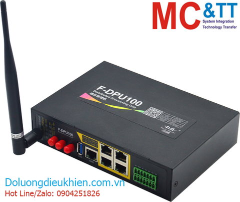 Router công nghiệp Dual Sim LTE + IEC101/IEC104/DNP3.0/Modbus RTU/TCP Four-Faith F-DPU100