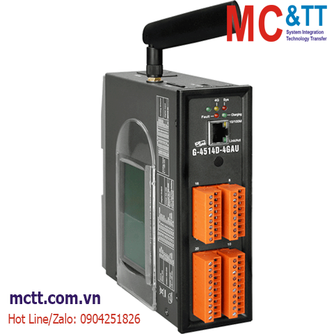 Bộ lập trình nhúng MiniOS7 PAC + LTE (4G) ICP DAS G-4514D-4GAU CR