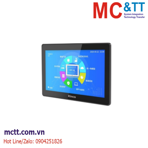 Màn hình cảm ứng HMI 10.1 inch chống nước Kinco G100E2-WIFi-PR01 (3 COM, 1 USB Host, 2 Ethernet)
