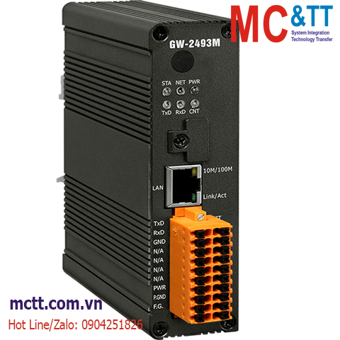 Bộ chuyển đổi BACnet/IP sang Modbus TCP ICP DAS GW-2493M CR