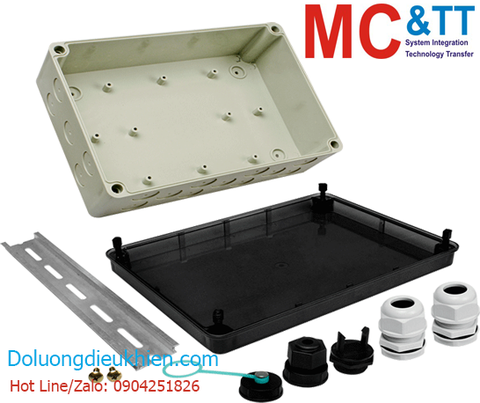 Hộp bảo vệ tiêu chuẩn IP66 kích thước 255 mm x 181 mm x 91 mm (W x L x H) ICP DAS I-25091-ENC CR