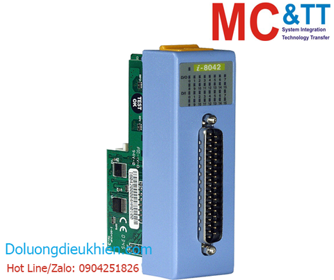I-8042 CR: Module 16 kênh đầu vào số DI + 16 kênh đầu ra số DO