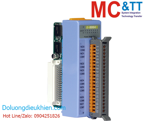 I-8064 CR: Module 8 kênh đầu ra Power Relay