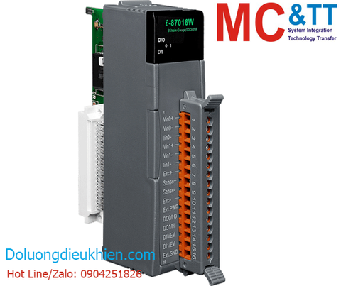 I-87016W-G CR: Module 2 kênh đầu vào Load Cell (Strain Gauge)
