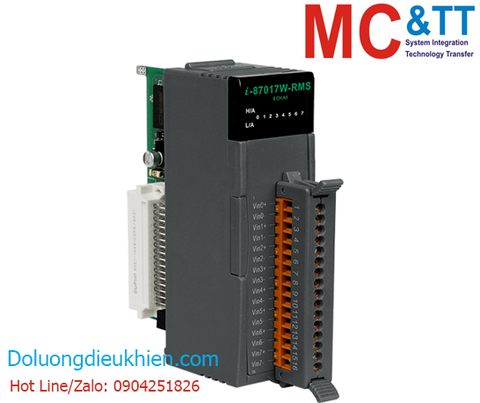 Module 8 kênh đầu vào tương tự RMS AI ICP DAS I-87017W-RMS-G CR