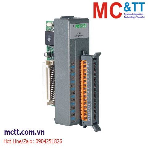 Module 4 kênh đầu ra AO ICP DAS I-87024-G CR