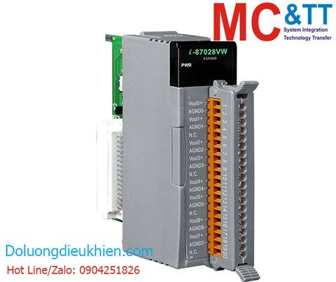 I-87028VW-G CR: Module 8 kênh đầu ra tương tự AO