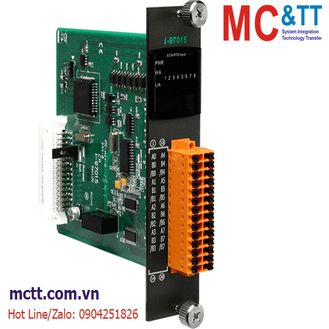 Module 8 kênh đầu vào nhiệt độ RTD (3 Wires) ICP DAS I-97015 CR