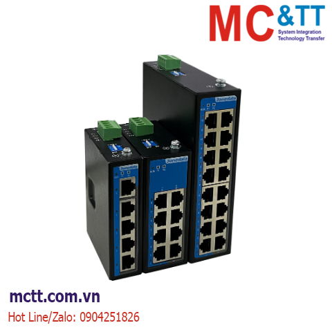 Switch công nghiệp 8 cổng Ethernet 3Onedata IES2100SL-8T-2LV