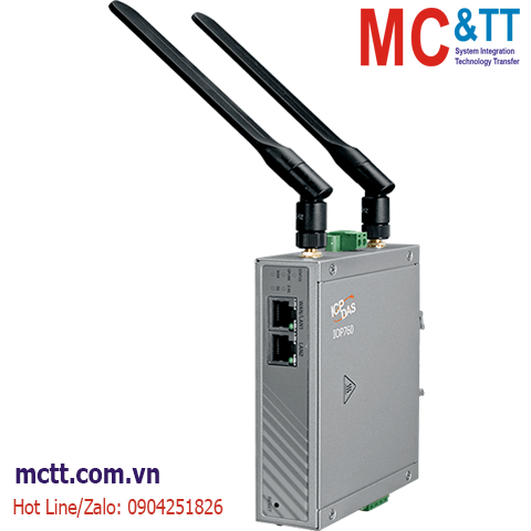 Bộ chuyển đổi Ethernet/UART sang Wi-Fi ICP DAS IOP760 CR