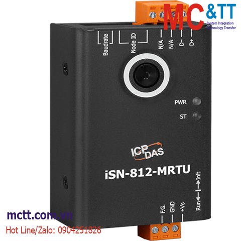Cảm biến đo nhiệt độ hồng ngoại IR RS-485 Modbus RTU ICP DAS iSN-812-MRTU CR