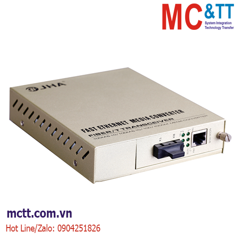 Bộ chuyển đổi quang điện 1 cổng Gigabit Ethernet + 1 Gigabit Quang (Single Fiber, Single Mode, 40KM, SC/ST/FC/LC) JHA TECH JHA-MG11W-40