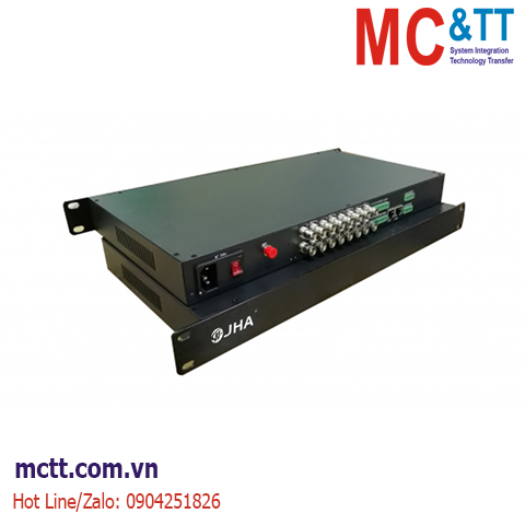 Bộ chuyển đổi 8 kênh HD-SDI Video sang quang JHA-S800