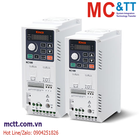 Biến tần 1 pha 220VAC 0.4kW Kinco KC100-2S-0R40G