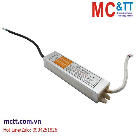 Bộ đổi nguồn đèn LED chống nước MCTT-LDV-12-12 12W, 12VDC, 1A