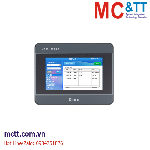 Màn hình cảm ứng HMI 4.3 inch Kinco M2043HE (2 COM, 1 Ethernet)