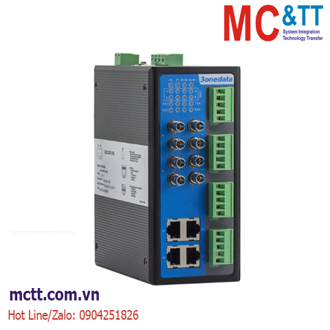 Switch công nghiệp IEC61850 quản lý 4 cổng Ethernet + 4 cổng quang 3onedata MES600-4T4F