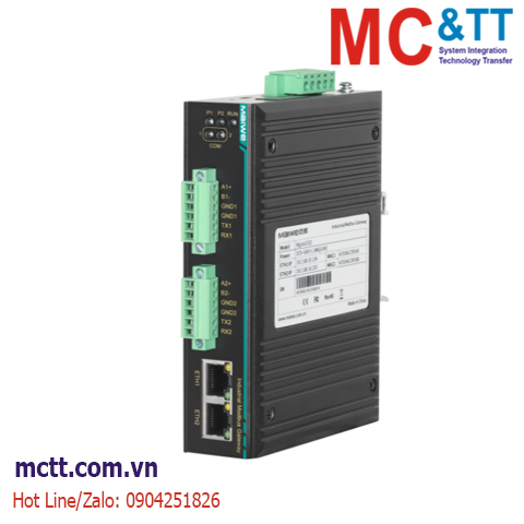 Bộ chuyển đổi Modbus Gateway 2 cổng RS232/485 sang Ethernet Maiwe Mgate3202