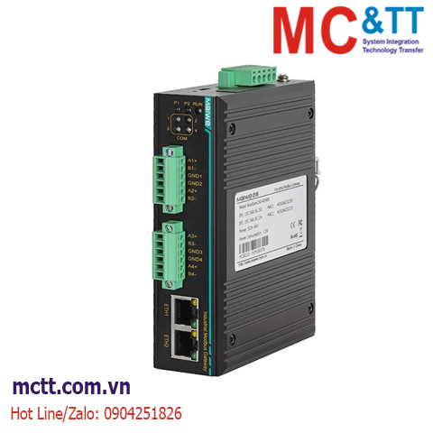 Bộ chuyển đổi Modbus Gateway 4 cổng RS-485 sang Ethernet Maiwe Mgate3204-4D485