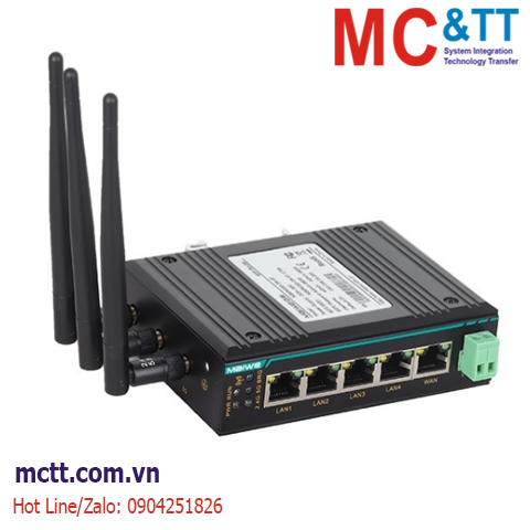 Điểm truy cập công nghiệp - Access Point 1 cổng WAN/LAN + 4 cổng LAN Maiwe MIAP6200-3N25-5T