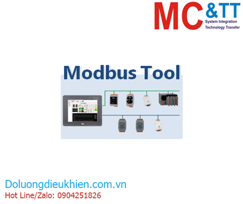 Phần mềm kiểm tra kết nối giao thức Modbus miễn phí ICP DAS  Modbus Master Tool