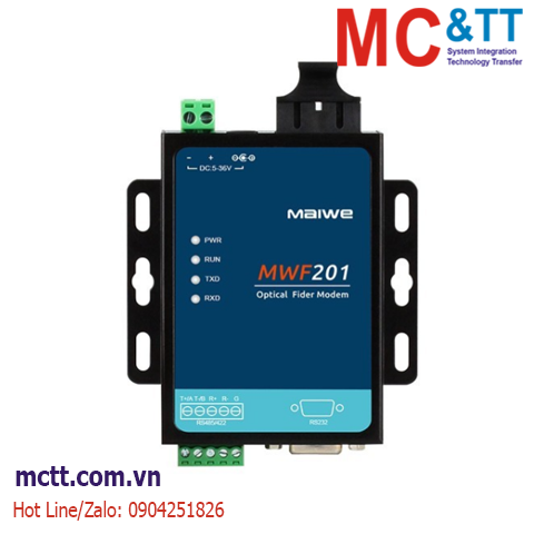 Bộ chuyển đổi RS-232/485/422 sang quang Maiwe MWF201-F