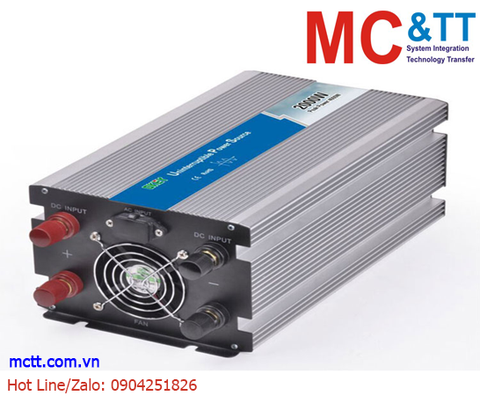 Bộ kích điện sin chuẩn mô phỏng có sạc 12VDC 24VDC sang 110VAC 2000W Leyu OPIM-2000C-1