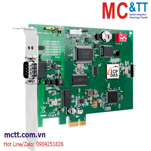 Card PCI Express 1 cổng DeviceNet Master ICP DAS PEX-DNM100-D CR