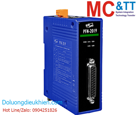 Module Profinet 10 kênh đầu vào tương tự ICP DAS PFN-2019/S CR