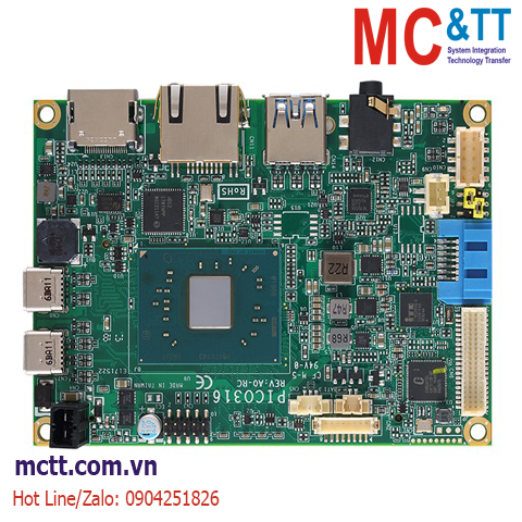 Bo mạch máy tính nhúng Pico-ITX Axiomtek PICO316HGA-N3350