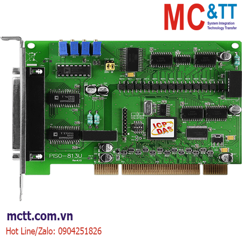 Card PCI 32 kênh đầu vào tương tự AI ICP DAS PISO-813U CR