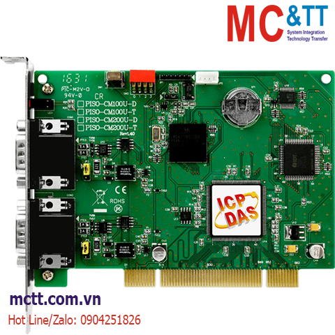 Card PCI 2 cổng CAN ICP DAS PISO-CM200U-D CR