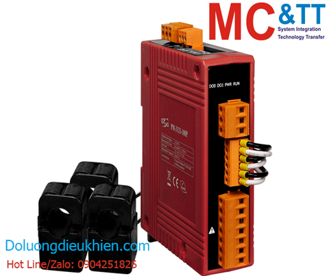 Thiết bị đo điện thông minh 3 pha 60A RS-485 Modbus RTU ICP DAS PM-3133-100P CR
