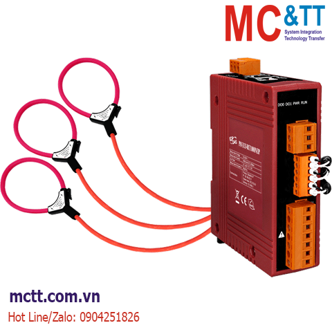 Thiết bị đo điện thông minh 3 pha 1000A EtherNet/IP ICP DAS PM-3133-RCT1000P-EIP CR