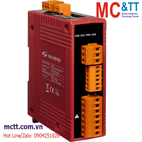 Thiết bị đo điện thông minh 3 pha đầu vào CT 333mV CANopen ICP DAS PM-3133P-CPS CR