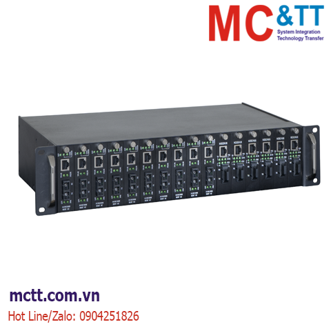 Khung giá 16 khe cắm card chuyển đổi quang điện 3Onedata RACK2000D