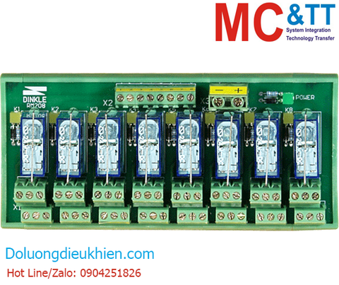 Bo mạch kết nối 8 kênh đầu ra Relay ICP DAS RM-208 CR