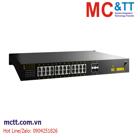 Switch PoE công nghiệp Layer 2/3 24G+4*10G port Kyland SICOM3024GS