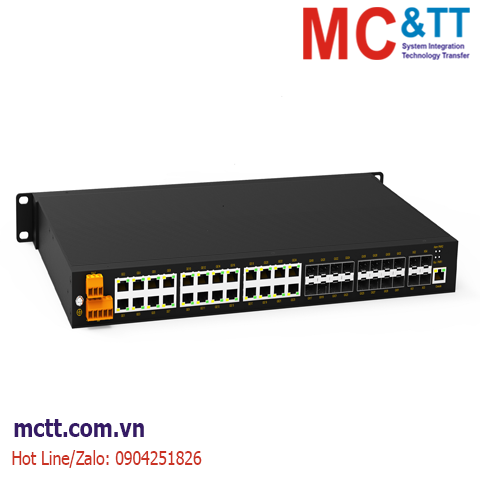 Switch công nghiệp Layer 3 với 4 cổng 10Gb SFP+ + 24/32 cổng Gigabit Ethernet/ SFP Kyland SICOM6432G