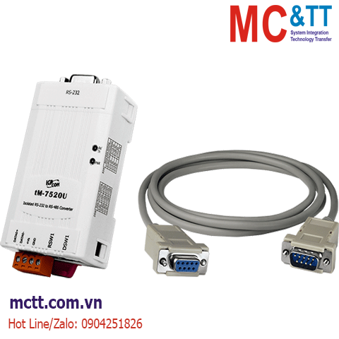 Bộ chuyển đổi RS-232 sang RS-485 ICP DAS tM-7520U-CA CR