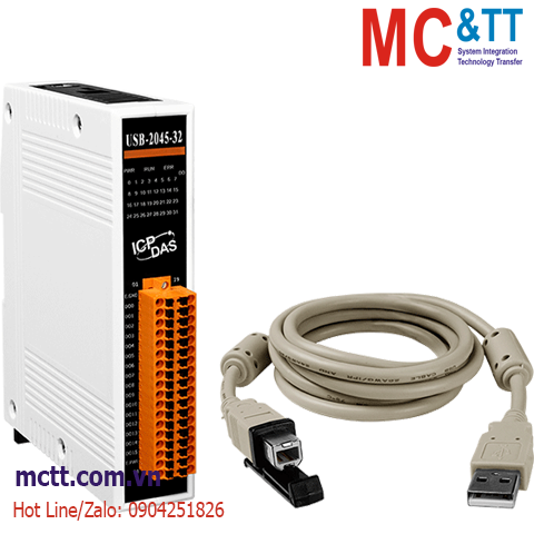 Module USB 32 kênh DO ICP DAS USB-2045-32 CR