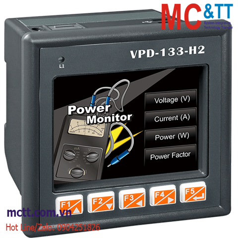 Màn hình cảm ứng HMI 3.5 inch 2xRS-232/485 + Ethernet Modbus RTU/TCP ICP DAS VPD-133-H2 CR